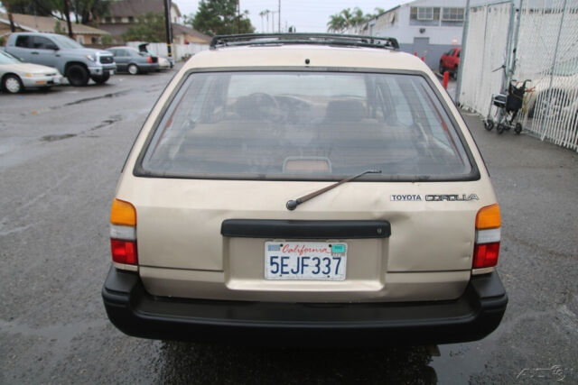 1989 toyota corolla wagon 4 cylinder 1.6l automatic no reserve