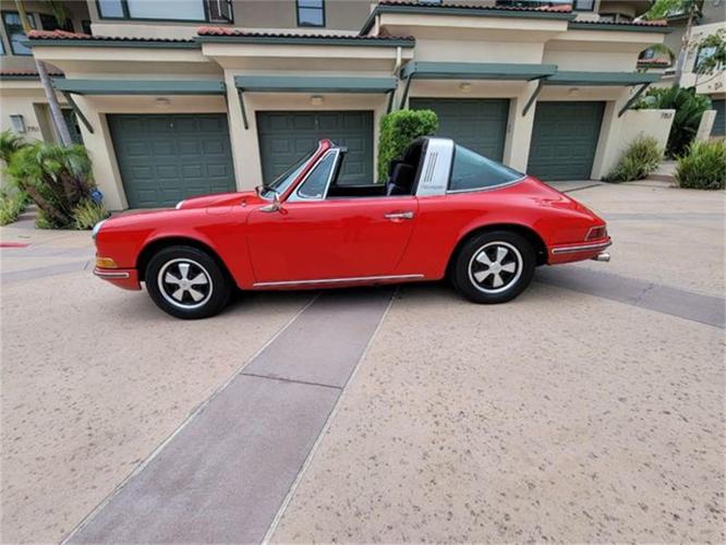 1971 porsche 911t in la jolla, california