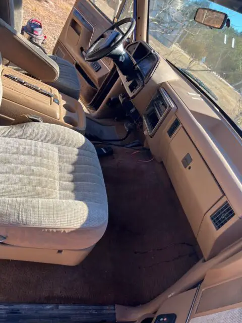 1989 ford bronco suv brown 4wd automatic u100