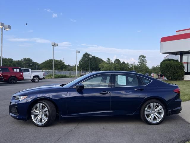 2021 acura tlx technology