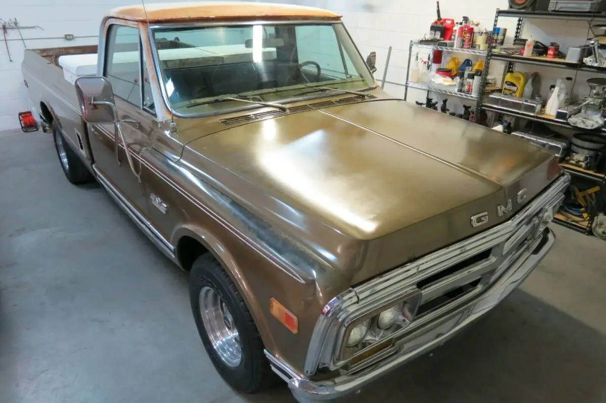 1970 gmc custom classic truck !! great patina factory v8 automatic !! c10 truck