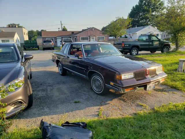 1987 oldsmobile classic supreme brougham coupe 4 speed automatic