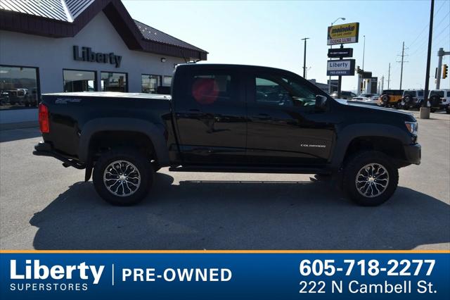 2022 chevrolet colorado 4wd crew cab short box zr2