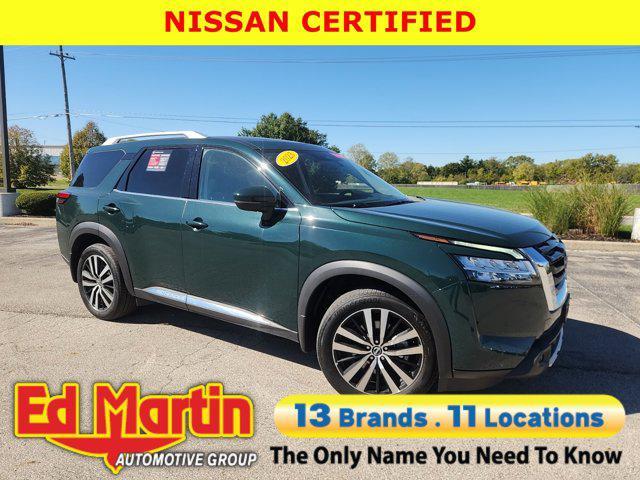 2023 nissan pathfinder platinum 4wd