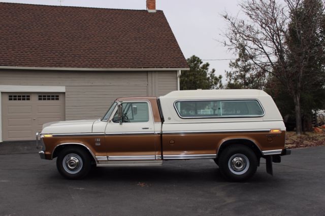 1974 ford f350 ranger camper special all original survivor low miles immaculate