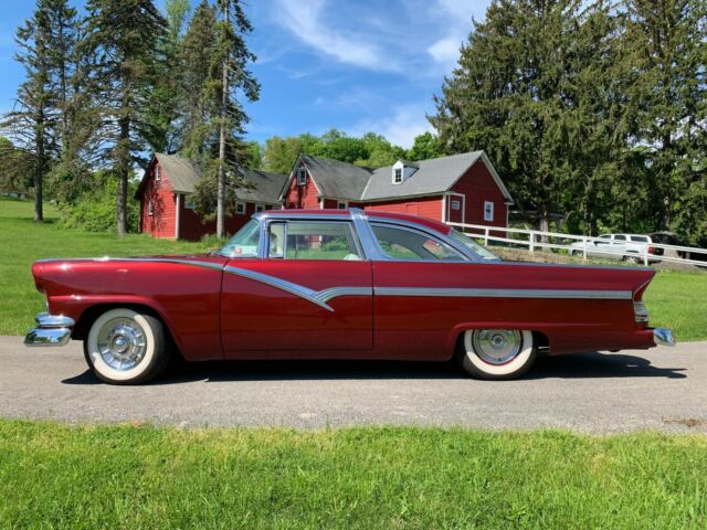 1956 ford mainline custom 2 door sedan with packard clipper tail lights