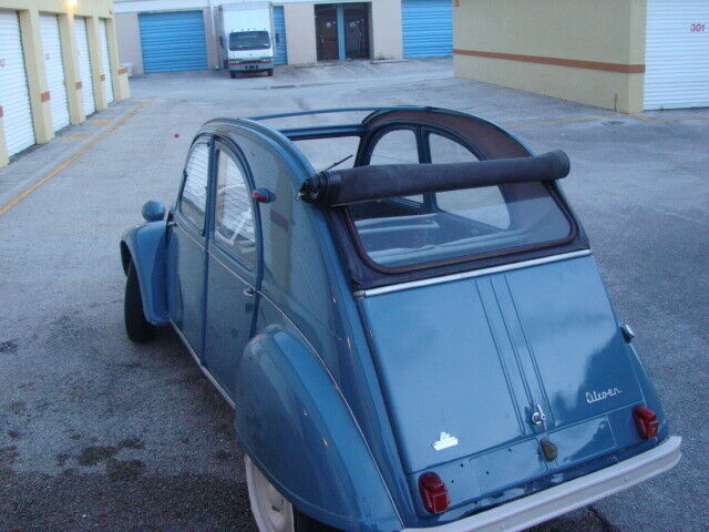 1961 citroen 2cv rare ripple bonnet, clean fl title, running in good condition