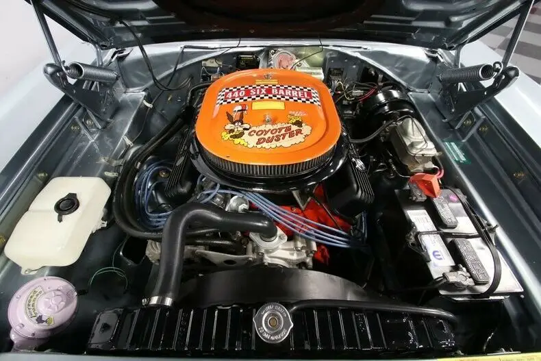 classic vintage chrome mopar muscle car big block