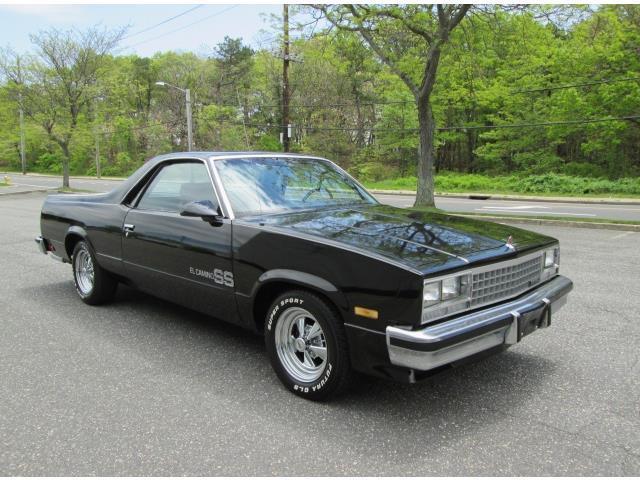 1987 chevrolet el camino v8 350 black super clean sharp look must see