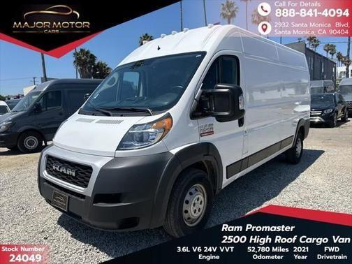 2021 ram promaster 2500