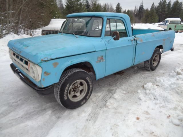 1969 dodge truck d200 power wagon
