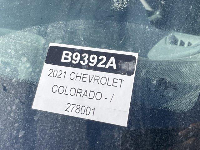 2021 chevrolet colorado 4wd work truck