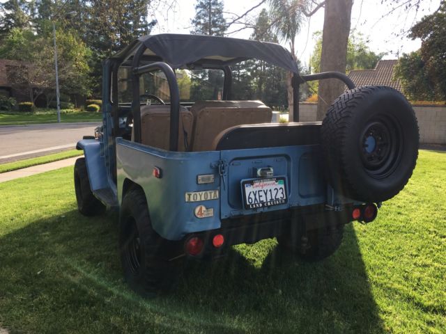 1971 toyota land cruiser 4x4 fj40 land cruiser / see video / no reserve !