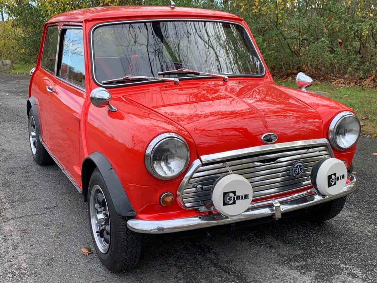 1967 mini cooper s 1275cc engine 4-speed transmission fresh paint