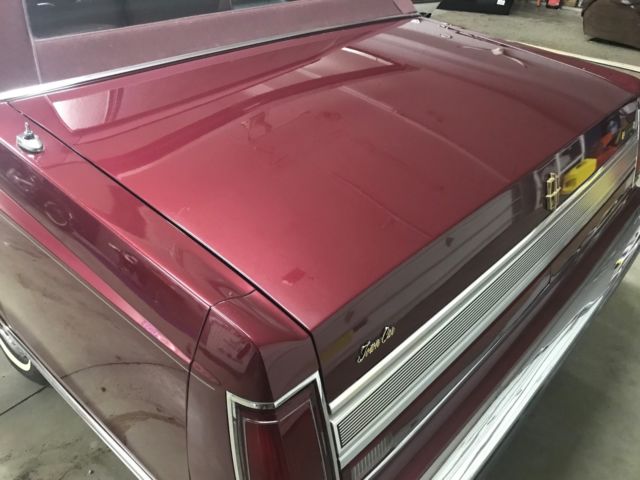 1989 lincoln town car gold edition 5.0 42k miles no reserve
