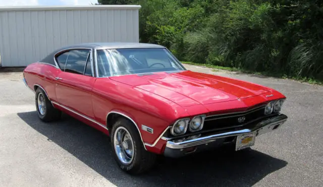 1968 chevrolet chevelle ss 396 325hp th400 trans factory a/c numbers matching!
