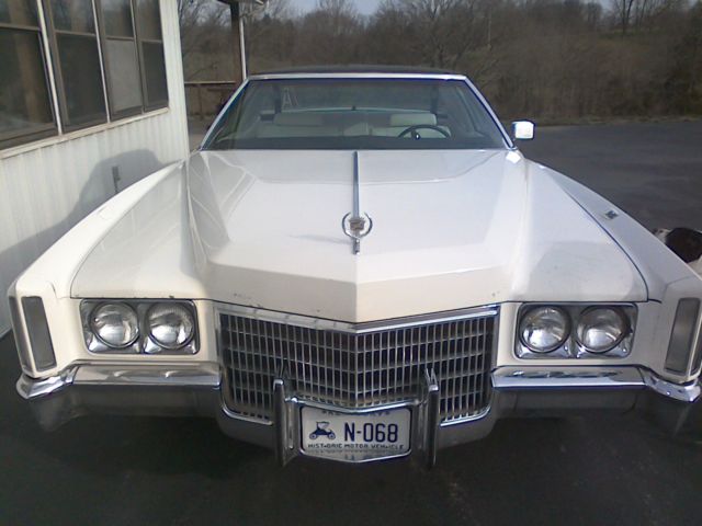 classic 1971 cadillac eldorado unrestored original