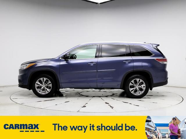 2015 toyota highlander xle