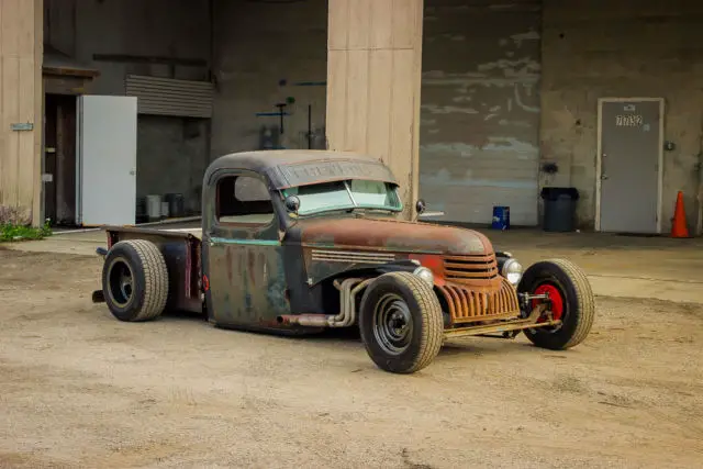1942 chevy rat rod truck, street rod, rat rod, hot rod, air ride, patina