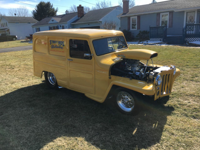 1959 overland willys all steel prostreet wagon streetrod hotrod willys coupe
