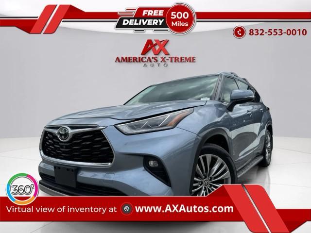 2021 toyota highlander platinum