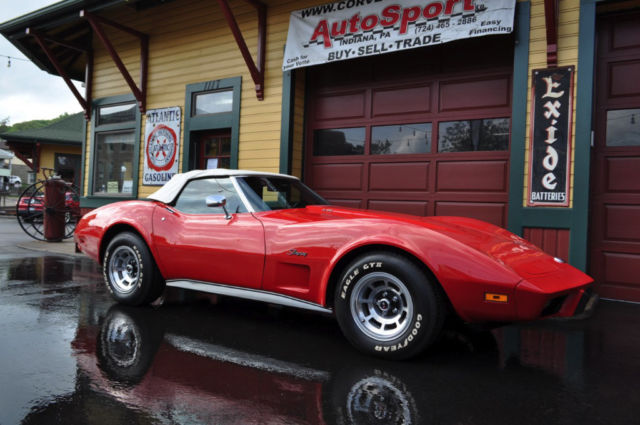1975 chevrolet corvette 3992 org miles ncrs top flight l82 4sp org docs! 3992 mi