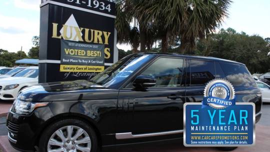2017 land rover range rover supercharged