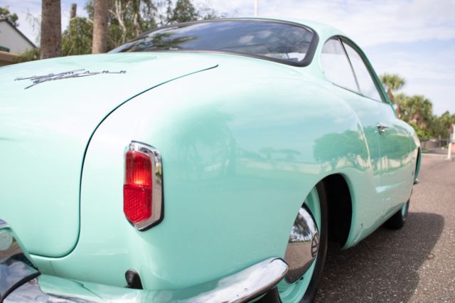 **very rare 1958 karmann ghia lowlight**