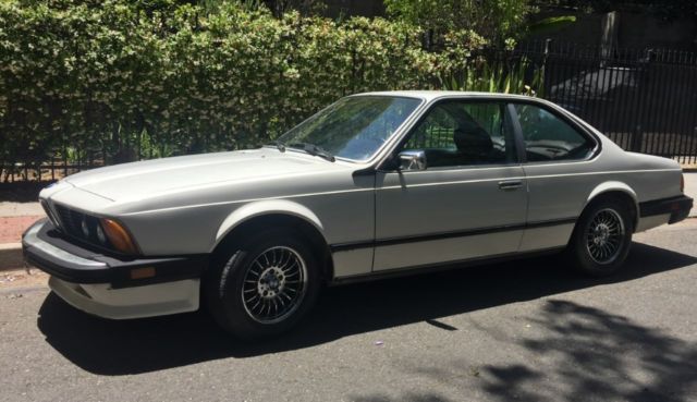 super clean cali car, clean history report, great color combo 635 csi