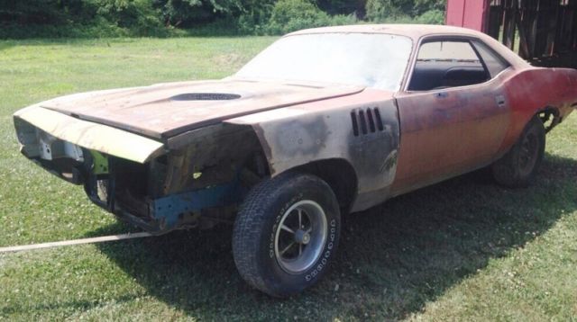 1971 plymouth barracuda gran coupe project cuda