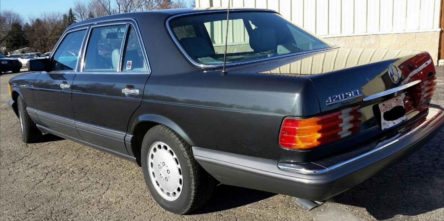 1991 mercedes-benz 420sel base sedan 4-door 4.2l