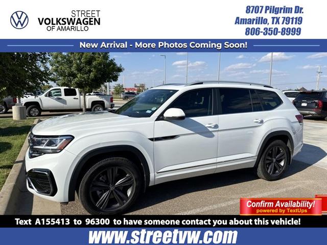 2022 volkswagen atlas 3.6 v6 sel r-line