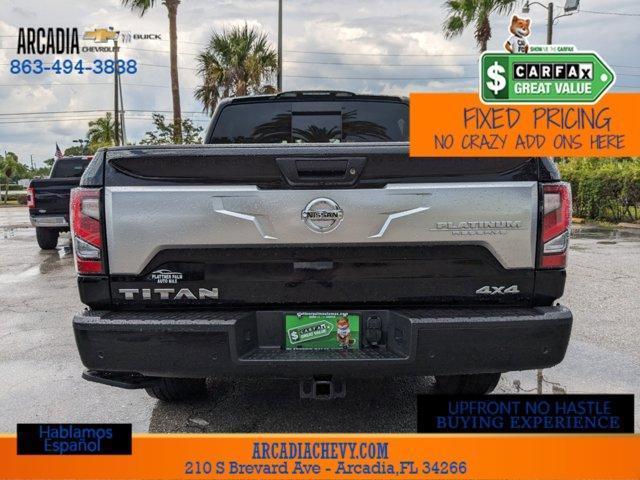 2021 nissan titan platinum reserve