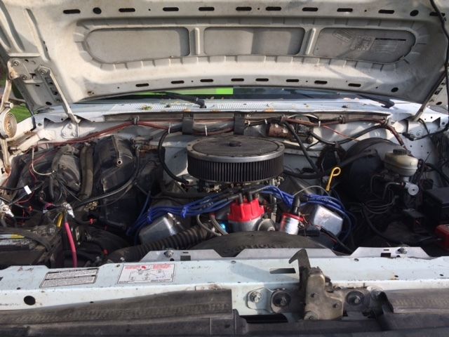 1992 f-350 ford truck 4x4 1976 460 big block engine 150 miles 5th-wheel hitch