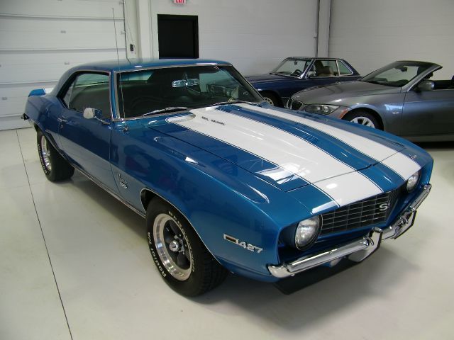 1969 chevrolet camaro ss 999 miles blue coupe 496 ci v8 manual 4-speed