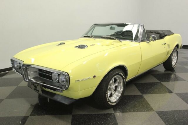 pontiac firebird 5 speed tremec a/c convertible 400 v8