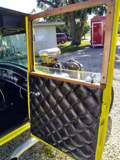 1927 ford model t coupe metal body