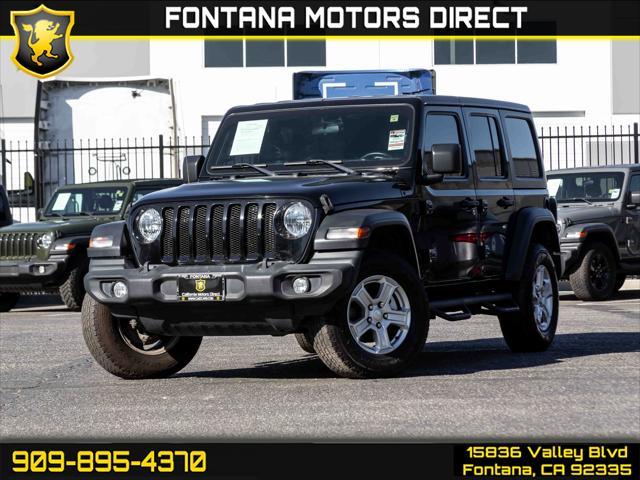 2020 jeep wrangler unlimited sport