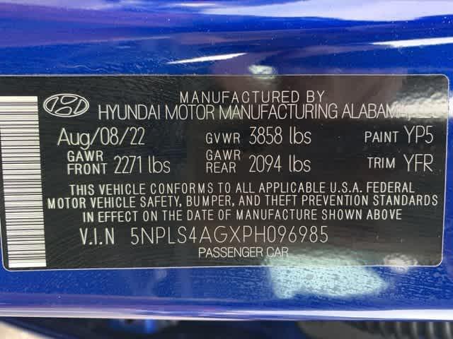 2023 hyundai elantra sel