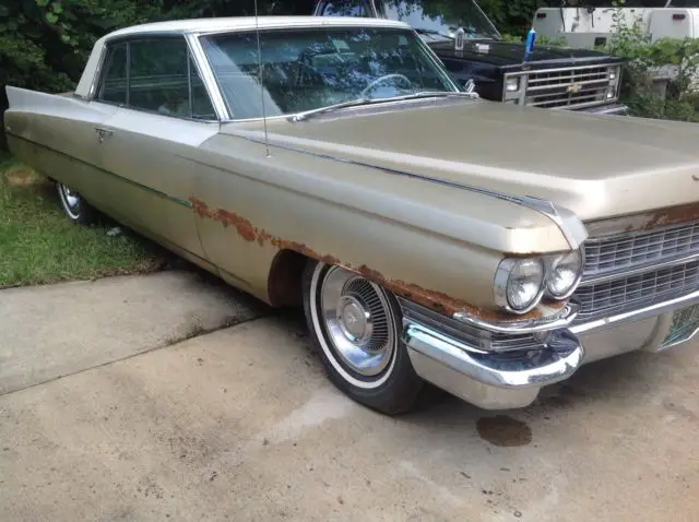 1963 cadillac coupe deville low mileage barn find