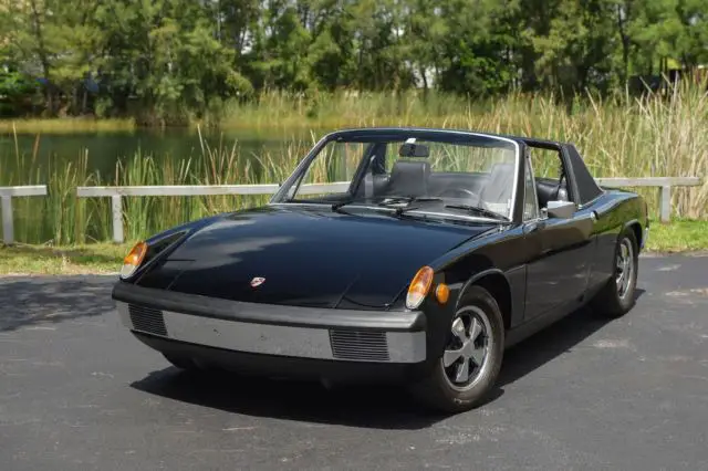 rare & real 914-6 2.0 flat 6 restored black black porsche targa