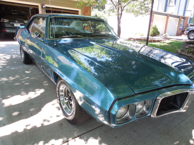 1969 pontiac firebird coupe (low mile car)