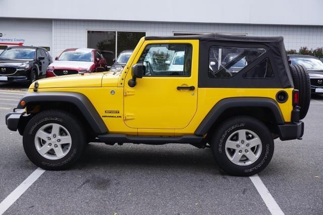 used 2015 jeep wrangler 4wd sport gaithersburg, md 20879 for sale in gaithersburg, maryland