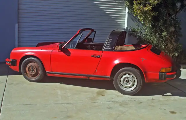 1986 porsche 911 carrera targa | great project car with lots of parts