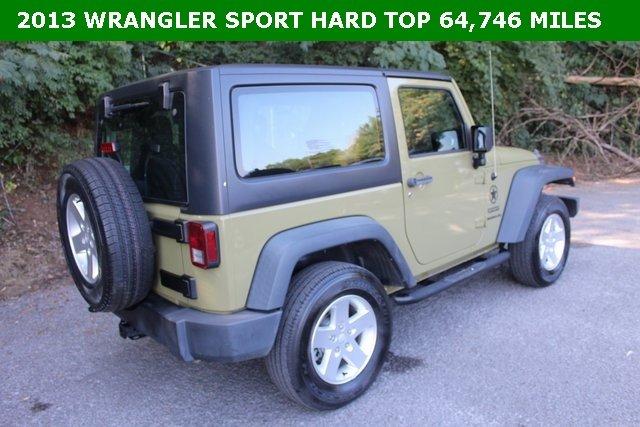 used 2013 jeep wrangler sport knoxville, tn 37912 for sale in knoxville, tennessee