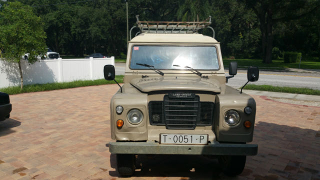 land rover defender series iii santana 88