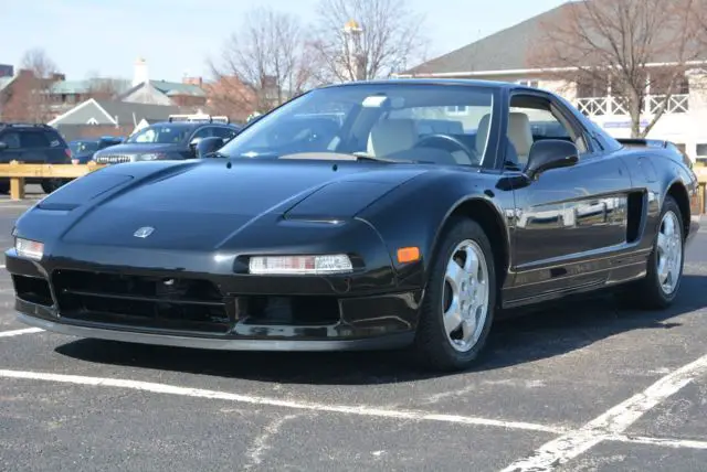 1991 acura nsx w. 8,636 original 1-owner miles! manual transmission! black/tan!