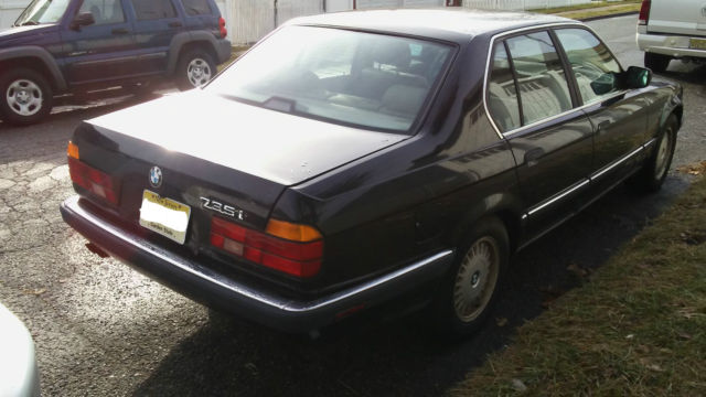 1992 e32 bmw 735i (no reserve)