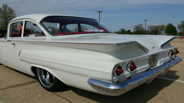 1960 chevrolet biscayne - custom interior, air suspension, big wheels, big brake