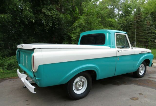 1962 ford f100 unibody short bed, custom cab great running truck!